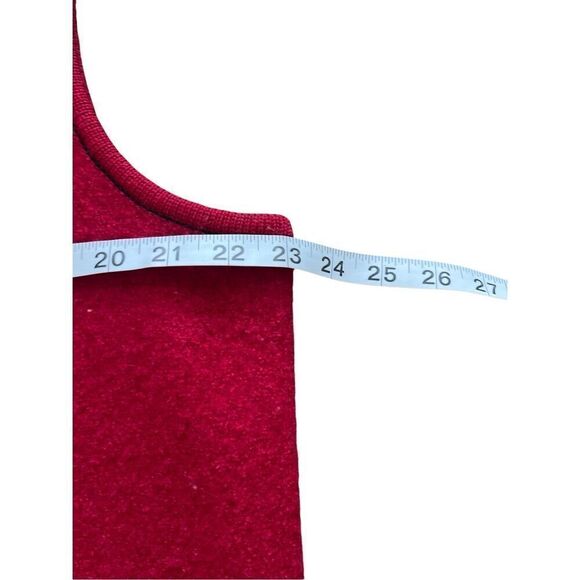 Y2K Susan Bristol wool red flower embroidered boho vest - Picture 6 of 7